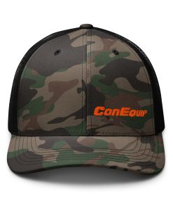 Camouflage trucker hat