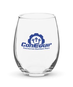 Stemless wine glass