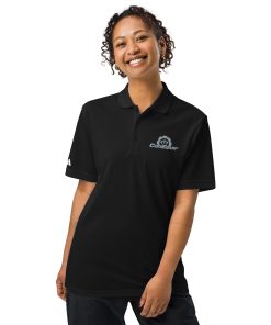 embroidered unisex adidas sport polo