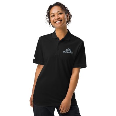 embroidered unisex adidas sport polo