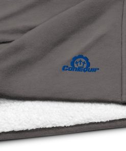 Burr it's cold in here - Embroidered Premium sherpa blanket