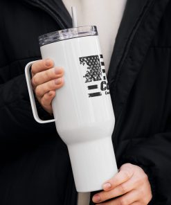 ConEquip M'erica Travel mug with a handle