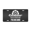 ConEquip Vanity license plate